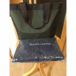 タリーズコーヒー(TULLY'S COFFEE)の【すかい様専用】タリーズブランケットとトートバッグ(トートバッグ)