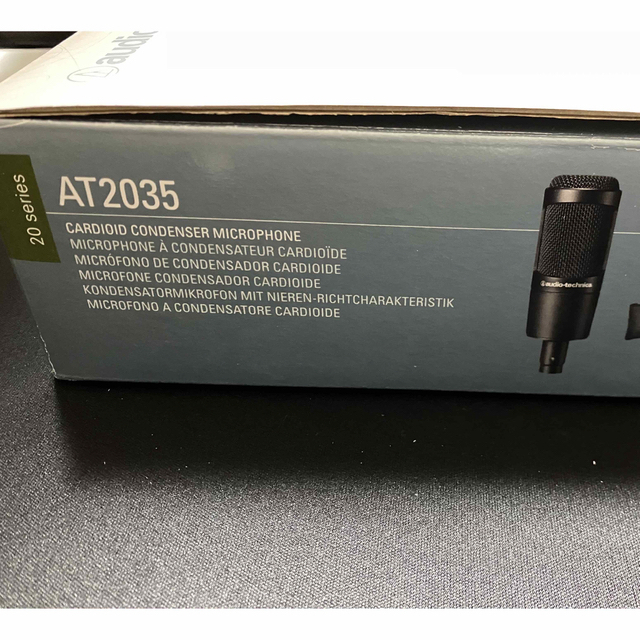 audio-technica(オーディオテクニカ)のコンデンサーマイク　AT2035 楽器のレコーディング/PA機器(マイク)の商品写真