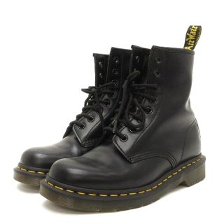 ドクターマーチン(Dr.Martens)のドクターマーチン 1460 8ホールブーツ ショート 黒 UK5 24cm位(ブーツ)