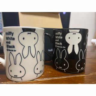 ミッフィー(miffy)のミッフィーペアマグカップ(グラス/カップ)