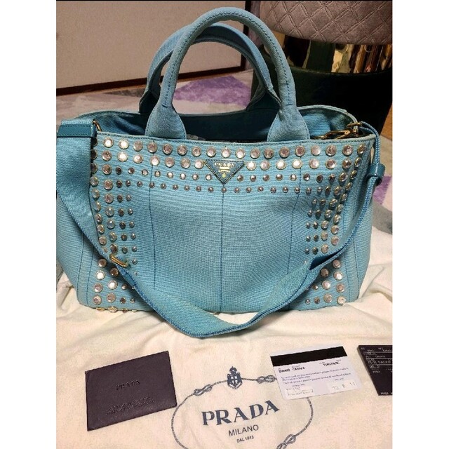 アウトレット専用商品 PRADA カナパ 大きいサイズ トートバッグ