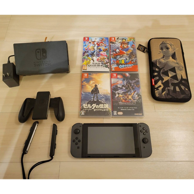 Nintendo Switch(ニンテンドースイッチ)のNintendo Switch JOY-CON グレー エンタメ/ホビーのゲームソフト/ゲーム機本体(家庭用ゲーム機本体)の商品写真