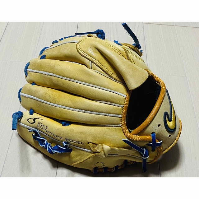 ホワイトブラウン 【匿名配送】ナイキ 松坂モデル 一般軟式 限定 廃盤