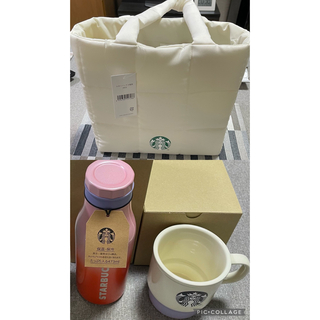 スターバックスコーヒー(Starbucks Coffee)のスタバ福袋　トートバッグ、ステンレスボトル、マグカップ(タンブラー)
