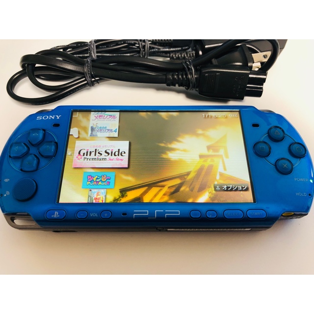 PSP 3000 本体 超美品 BLUE すぐに遊べる1式セット 最低価格