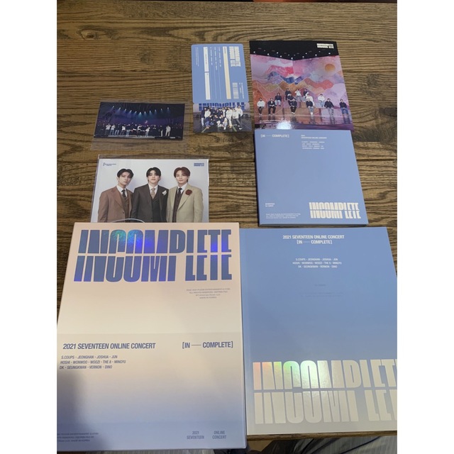 SEVENTEEN incomplete BluRay注意トレカのみ付いておりません