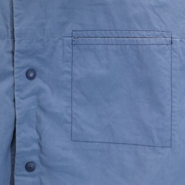 ヤエカ 日本製 長袖 シャツ 1 ブルー系 YAECA メンズ  【220301】