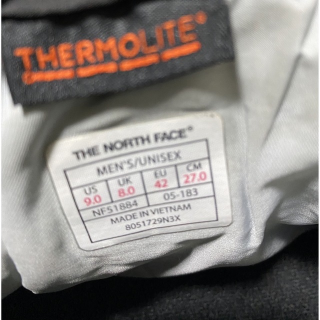 THE NORTH FACE(ザノースフェイス)のTHE NORTH FACE:ノースフェイス・メンズシューズ 27.0cm  メンズの靴/シューズ(ブーツ)の商品写真