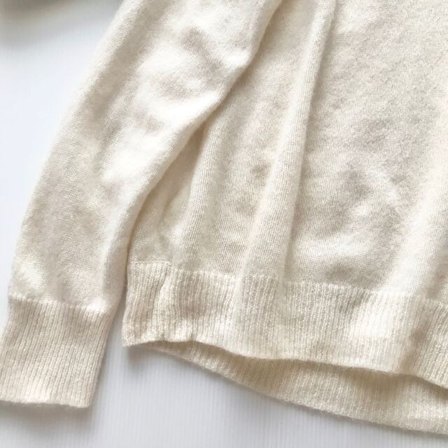 美品♡Ungrid ピュアカシミヤVネックルーズニットプルオーバー