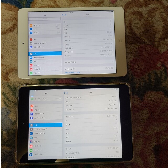 最終処分価格 ジャンク扱い iPad mini 1＆2 セット