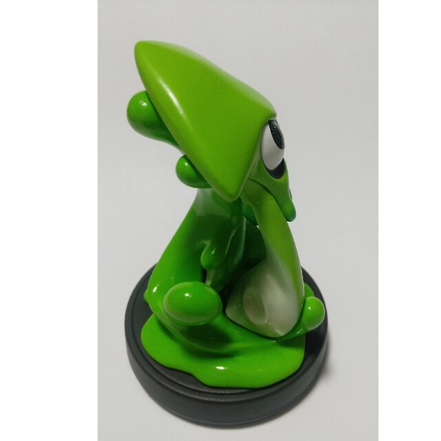 amiibo イカ ネオングリーン エンタメ/ホビーのフィギュア(ゲームキャラクター)の商品写真