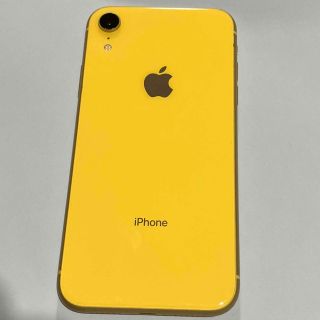 iPhone XR 64GB yellow イエロー(スマートフォン本体)