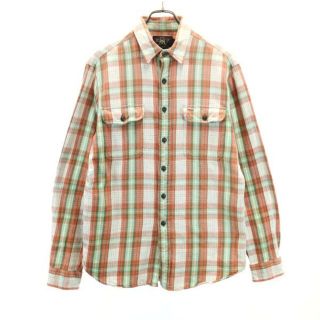 ダブルアールエル(RRL)のRRL 黒タグ 一ツ星 チェック 長袖 シャツ M ダブルアールエル RALPH LAUREN ラルフ メンズ 【中古】 【220220】 【PD】(シャツ)