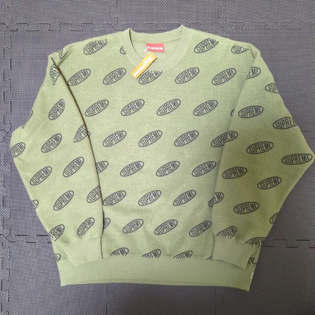 Supreme Liner Crewneck Light Oliveスウェット