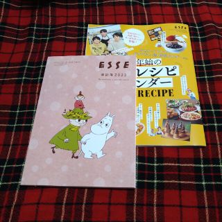 ムーミン(MOOMIN)のESSE　ムーミン　家計簿(料理/グルメ)