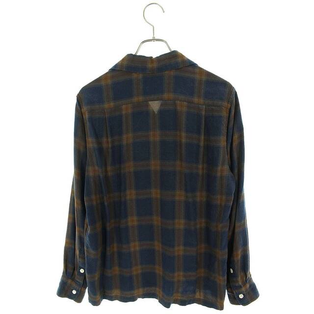 ワコマリア 20SS OMBRAY CHECK OPEN COLLAR SHIRTS オープンカラー