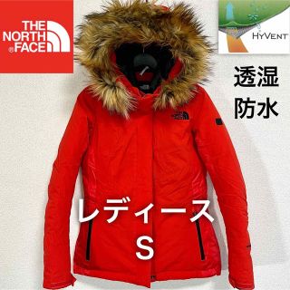 ザノースフェイス(THE NORTH FACE)の美品特価 ノースフェイス ダウンジャケット レディースS 透湿防水 ファー着脱可(ダウンジャケット)