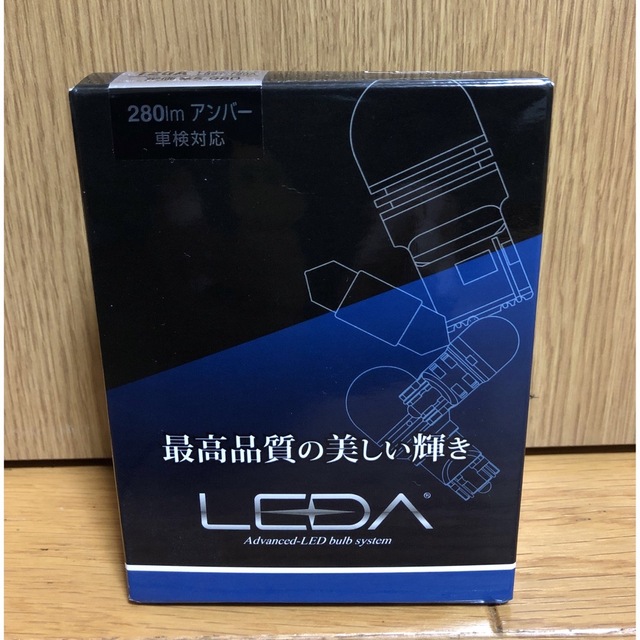 LEDA LEDバルブ LB01-T20A(アンバー) 自動車/バイクの自動車(汎用パーツ)の商品写真