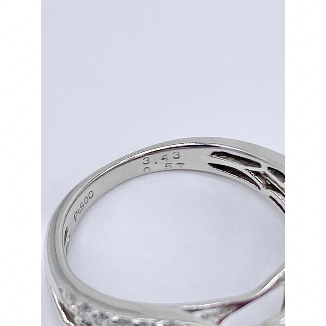 【5/7まで値下】ルベライト 3.43/ダイヤ0.57 Pt900 リング レディースのアクセサリー(リング(指輪))の商品写真