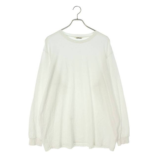 オーラリー 20SS LUSTER PLAITING L/S TEE AOOSPO1GT コットン長袖カットソー メンズ 5