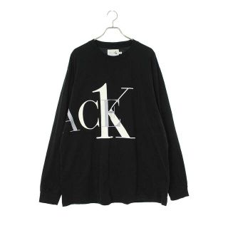 カルバンクライン(Calvin Klein)のカルバンクライン ×パレス Palace CK1 Palace Longsleeve Tee 40316UC ロゴプリント長袖カットソー メンズ XXL(Tシャツ/カットソー(七分/長袖))