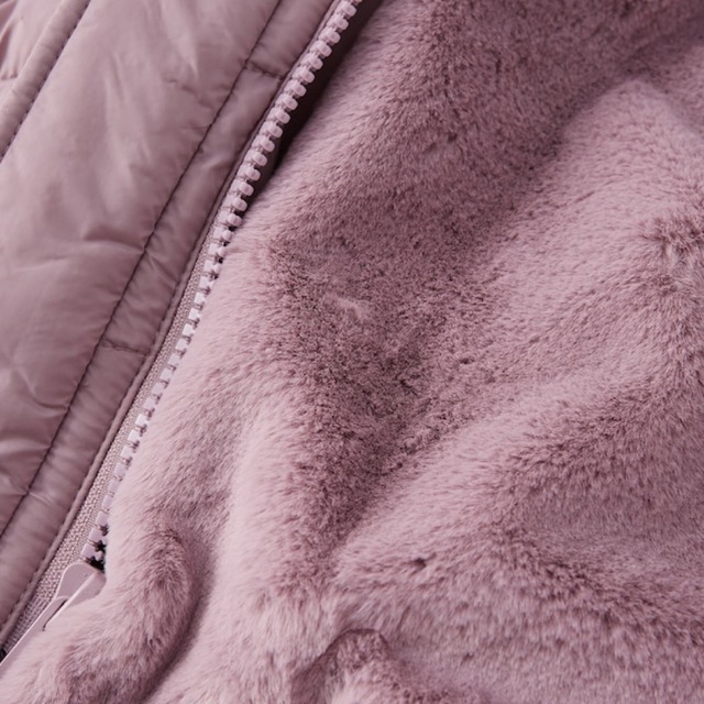 Abercrombie&Fitch(アバクロンビーアンドフィッチ)の真冬のお出掛けに大活躍！ふわふわハーフコート丈♩ダウンジャケット/アバクロ レディースのジャケット/アウター(ダウンジャケット)の商品写真