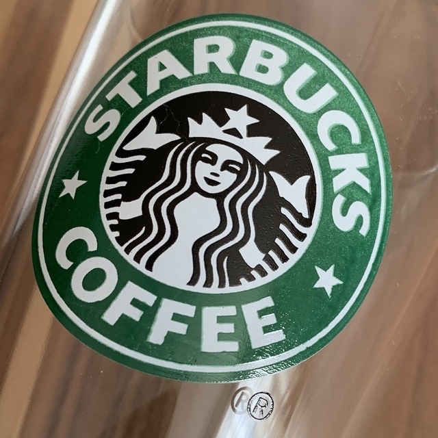 Starbucks Coffee(スターバックスコーヒー)の未使用 スターバックスコーヒー 旧ロゴ グラス2個セット インテリア/住まい/日用品のキッチン/食器(グラス/カップ)の商品写真
