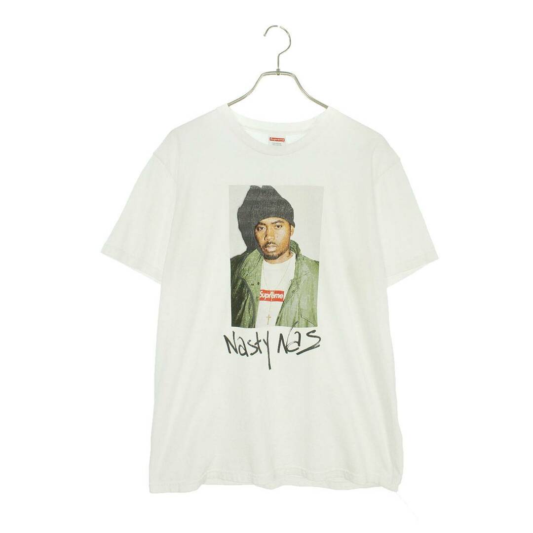 シュプリーム  17AW  Nas Tee ナズフォトプリントTシャツ  メンズ M