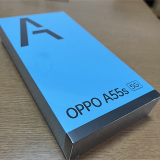 オッポ(OPPO)の期間限定お値下げ☆ OPPO A55s 5G  本体　ブラック　SIMフリー(スマートフォン本体)