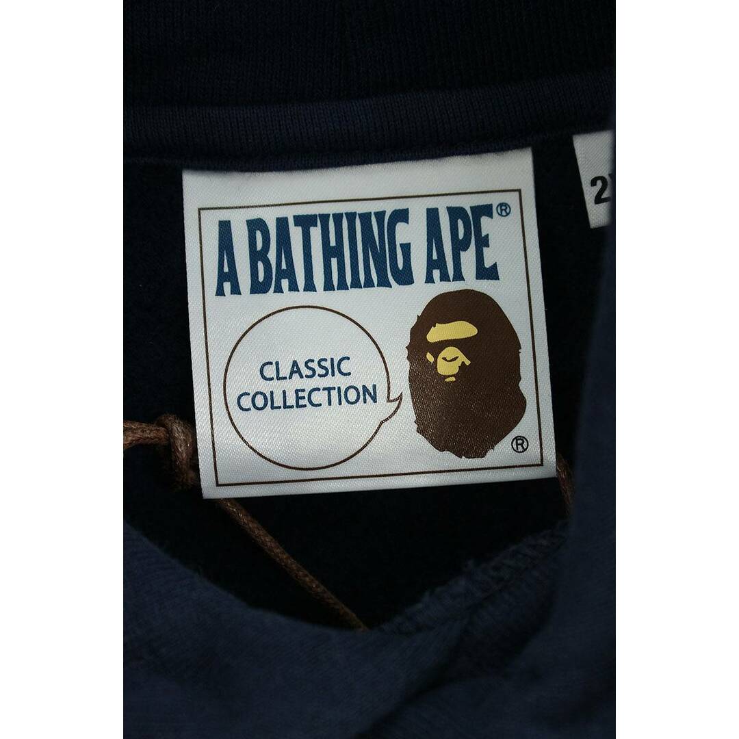 A BATHING APE(アベイシングエイプ)のアベイシングエイプ CLASSIC COLLECTION 003PPI301011M ロゴプリントパーカー  メンズ 2XL メンズのトップス(パーカー)の商品写真