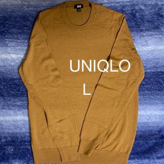 ユニクロ(UNIQLO)のユニクロ　エクストラファインメリノクルーネックセーター（長袖）(ニット/セーター)