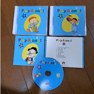 ディズニー(Disney)のﾃﾞｨｽﾞﾆｰ英語ｼｽﾃﾑ　play along! 1～3 CD(キッズ/ファミリー)