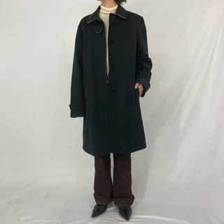 ラルフローレン(Ralph Lauren)の古着 ラルフローレン Ralph Lauren LAUREN ローレン ステンカラーコート バルマカーンコート 中国製 レディースL /eaa298881(その他)