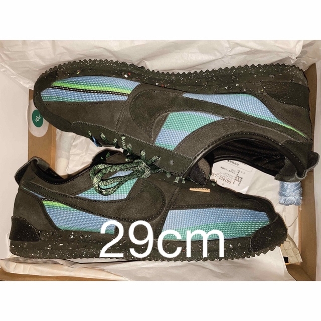 靴/シューズUnion × Nike Cortez "Black 29cm