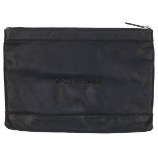 バレンシアガ(Balenciaga)のバレンシアガ 373834 ロゴレザークラッチバッグ メンズ(ビジネスバッグ)