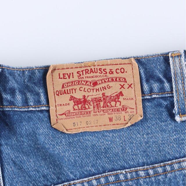 古着 80年代 リーバイス Levi´s 00517-0217 ブーツカットジーンズ