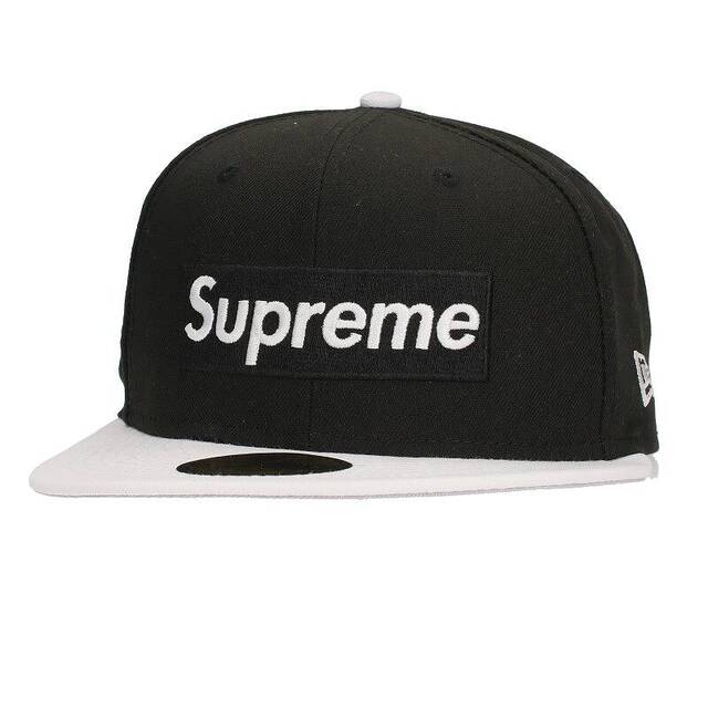 Supreme(シュプリーム)のシュプリーム ×ニューエラ NewEra 22SS 2-Tone Box Logo Spring Training 2トーンボックスロゴスプリングトレーニング キャップ メンズ 7.625 ハンドメイドのファッション小物(帽子)の商品写真