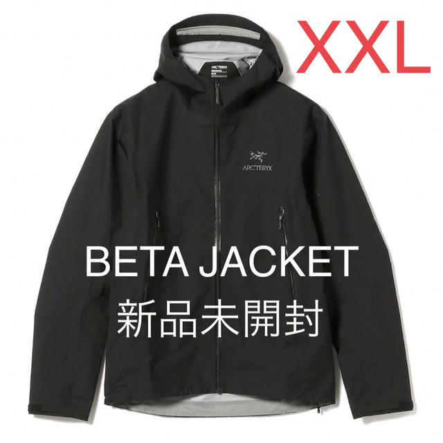 新品正規品 アークテリクス Beta  Jacket Men's 黒 XXL