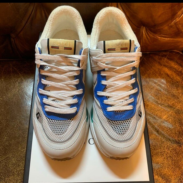 Gucci(グッチ)のGUCCI Ultrapace panelled sneakers 9 1/2 メンズの靴/シューズ(スニーカー)の商品写真