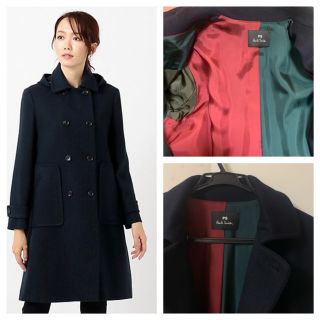 ポールスミス(Paul Smith)の完売品＊元値7万円＊新品タグ付きPSポールスミス フード取り外し可能コート(ロングコート)