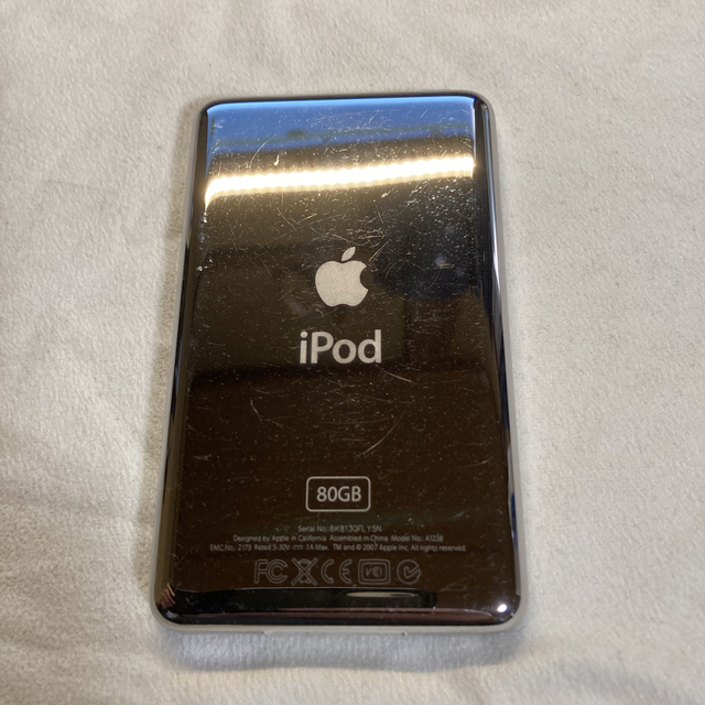 Apple(アップル)のiPod classic 80GB A1238 スマホ/家電/カメラのオーディオ機器(その他)の商品写真