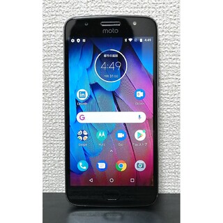 モトローラ(Motorola)のSIMフリー Moto G5s Android：8.1 スマホ デュアルSIM(スマートフォン本体)