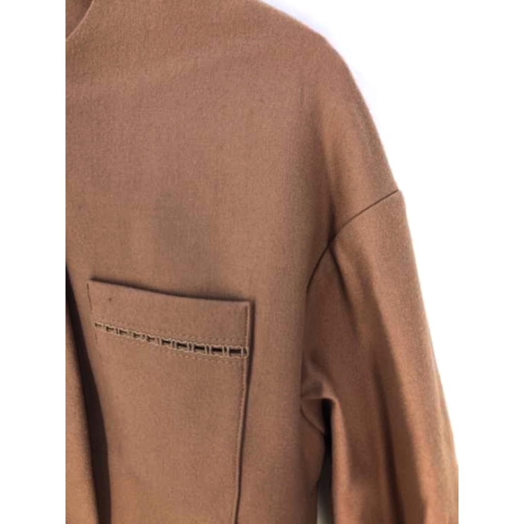 ANTIPAST(アンティパスト)のANTIPAST(アンティパスト) Melton Wool Jacket MIX レディースのジャケット/アウター(ノーカラージャケット)の商品写真