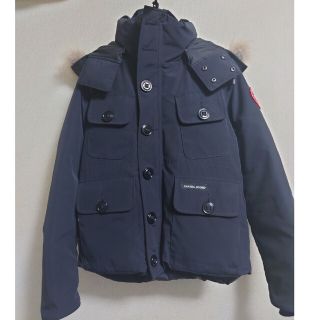 カナダグース(CANADA GOOSE)のカナダグース　ラッセル　ネイビー　xs(ダウンジャケット)