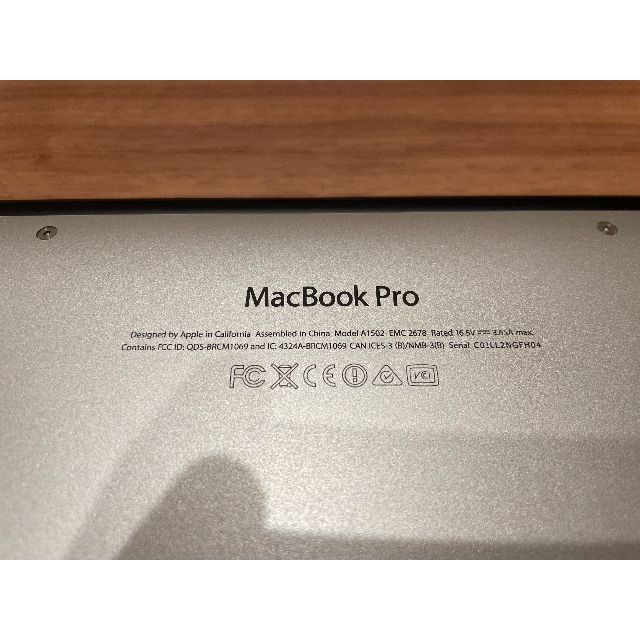 MacBook Pro (Retina, 13インチ, Late 2013)