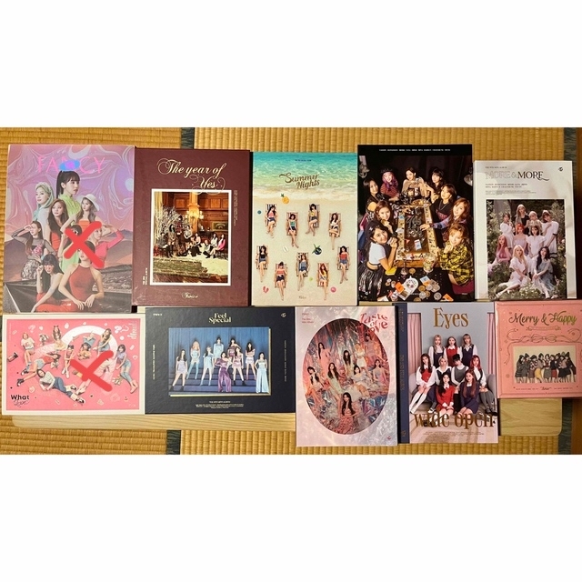 TWICE アルバム 別売り可