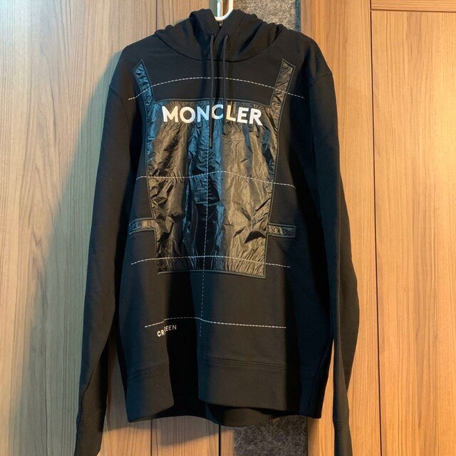 芸能人愛用 MONCLER - MONCLER 5 スウェットパーカー L GENIUS GREEN