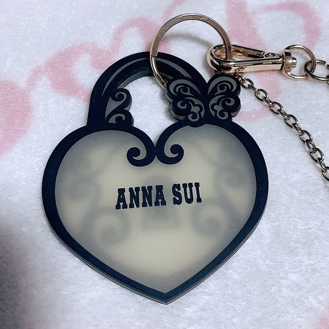 ANNA SUI(アナスイ)の【Anna Sui】アナスイ　チャーム　ハート型　キーホルダー レディースのアクセサリー(チャーム)の商品写真