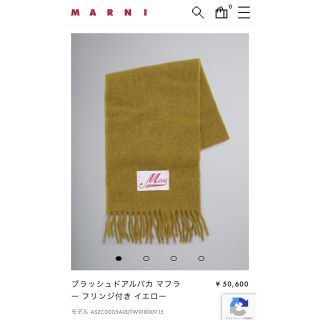 マルニ(Marni)のmarni アルパカモヘアストール(ストール)