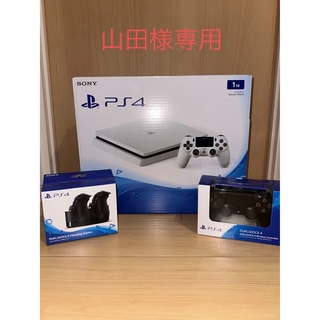プレイステーション4(PlayStation4)のPlayStation®4 グレイシャー・ホワイト 1TB CUH-2000B…(家庭用ゲーム機本体)